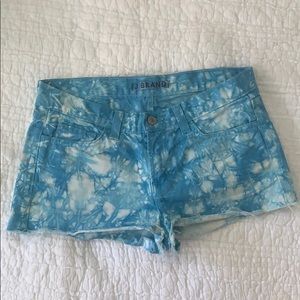 J Brand Tie-dye Cut-off shorts